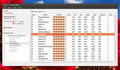 RE changing the channel number using the list editor..